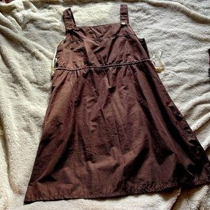 Rare dear creatures pinafore tie side dress